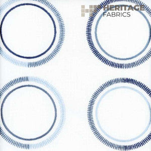 Roth & Tompkins Fabric Halo Bluestone