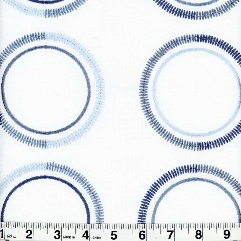 Roth & Tompkins Fabric Halo Bluestone