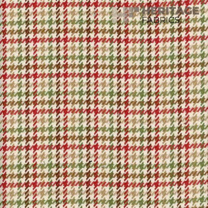 Hamilton Spring by Heritage Designer Fabric - 100% Cotton India 30,000 Horizontal: 1.25" and Vertical: 1.5" 54" - Swanky Fabrics -