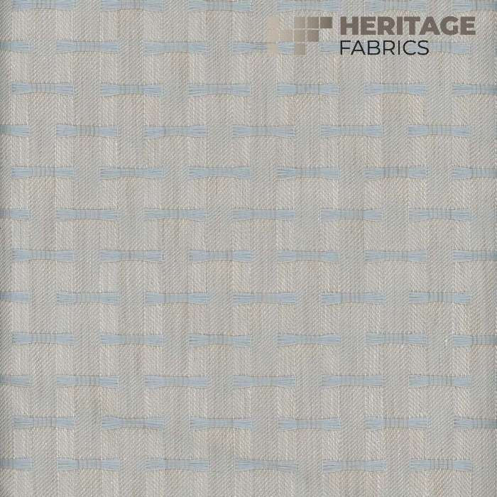 Hashtag Glacier by Heritage Designer Fabric - 100% Polyester Turkey Horizontal: 1.5" and Vertical: 1.5" 54" - Swanky Fabrics -