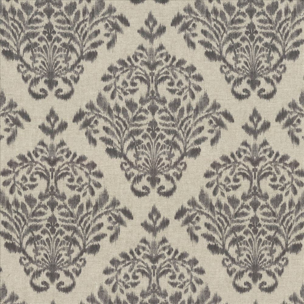 Havenbrooke Graphite by Kasmir Designer Fabric See sample 89% Cotton
11% Rayon
 TURKEY 30,000 Wyzenbeek Double Rubs </p><p>Repeat: Horizontal: 13 4/8 inches and Vertical: 13 4/8 inches 54 - Swanky Fabrics -