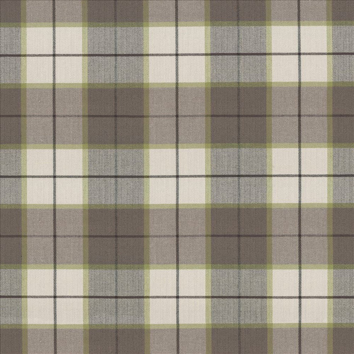 Hemingway Plaid Palm  by Kasmir Designer Fabric 1446 50% Polyester
50% Viscose
 CHINA 68,000 Martindale Cycles Horizontal: 11 2/8 inches and Vertical: 11 2/8 inches 57  - Swanky Fabrics -