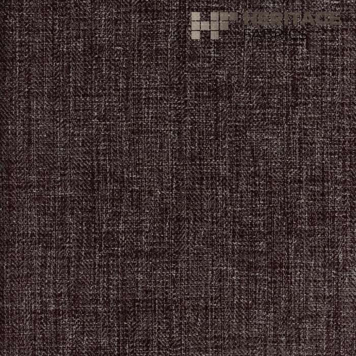 Hemsley Charcoal by Heritage Designer Fabric - 43 Poly, 19 Cotton, 19 Linen & 19 Viscose India 100,000 Horizontal: N/A and Vertical: N/A 54" - Swanky Fabrics -
