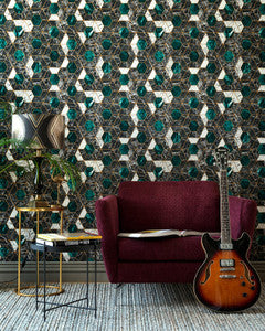Mind the Gap Wallpaper Mind The Gap   HEXA Onyx Metallic edition   (WP20294)