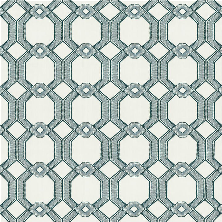 High Line Delft by Kasmir Designer Fabric 1454 100% Polyester
 INDIA </p><p>Repeat: Horizontal: 6 6/8 inches and Vertical: 6 4/8 inches 54 - Swanky Fabrics -