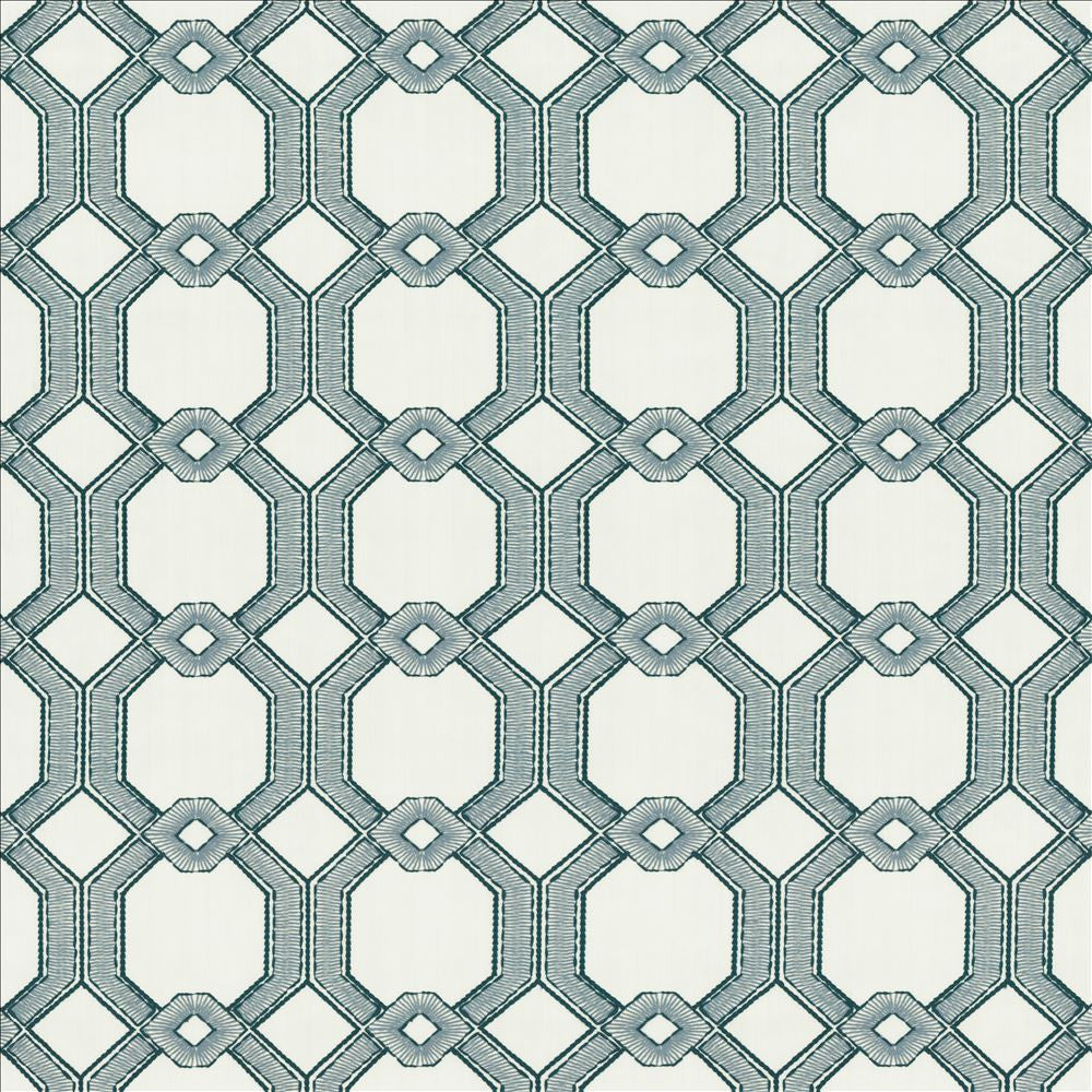 High Line Delft by Kasmir Designer Fabric 1454 100% Polyester
 INDIA </p><p>Repeat: Horizontal: 6 6/8 inches and Vertical: 6 4/8 inches 54 - Swanky Fabrics -