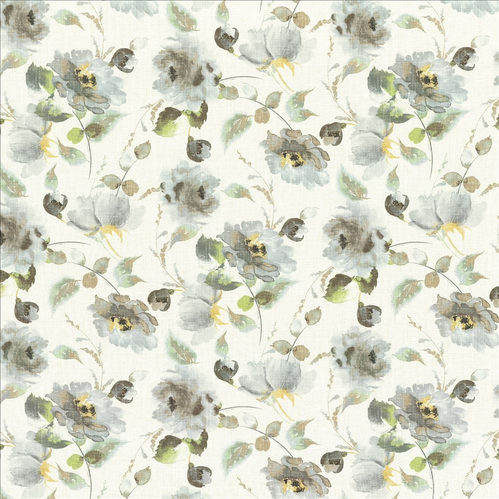 Highgrove Floral Cloud by Kasmir Designer Fabric 1466 100% Cotton
 SOUTH KOREA 20,000 Wyzenbeek Double Rubs </p><p>Repeat: Horizontal: 27 4/8 inches and Vertical: 26 4/8 inches 54 - Swanky Fabrics -