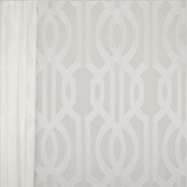 Hope Snow by Kasmir Designer Fabric See sample 100% Polyester
 TURKEY Not Tested </p><p>Repeat: Horizontal: 9 5/8 inches and Vertical: 15 2/8 inches 118 - Swanky Fabrics -