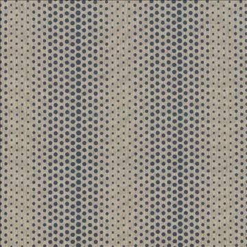 Hot Spots Prussian by Kasmir Designer Fabric 1436 42% Acrylic 33% Polyester 25% Cotton TURKEY 31,000 Martindale Cycles H: 13 4/8 inches, V: 1 inches 54 - Swanky Fabrics - Kasmir