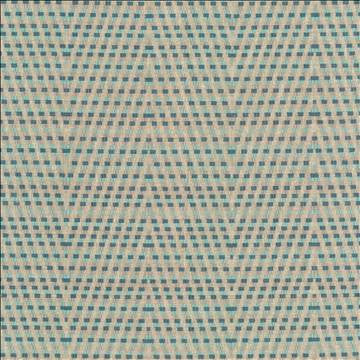 Hot To Trot Aqua by Kasmir Designer Fabric 5115 78% Polyester 22% Cotton INDIA 25,000 Wyzenbeek Double Rubs H: 6 7/8 inches, V: 14 6/8 inches 54 - 56 - Swanky Fabrics - Kasmir