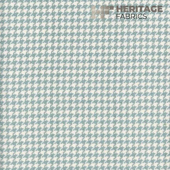 Houndstooth Dolphin by Heritage Fabric - 100% Cotton India 20,000 Horizontal: 0.375" and Vertical: 0.375" 54" - Fabric Carolina -