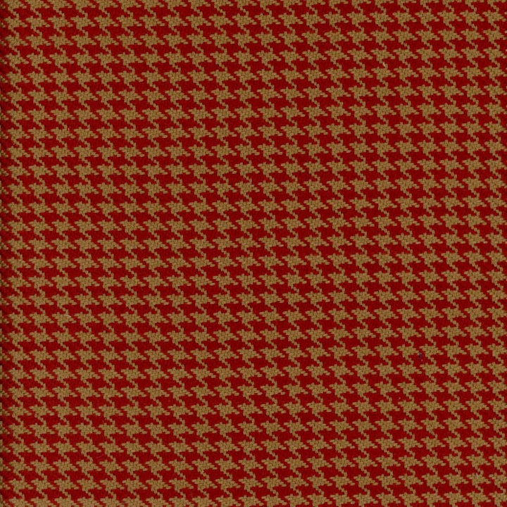 Roth & Tompkins Fabric Houndstooth Terracotta