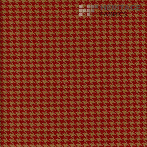 Roth & Tompkins Fabric Houndstooth Terracotta