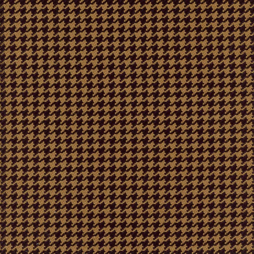 Roth & Tompkins Fabric Houndstooth Black