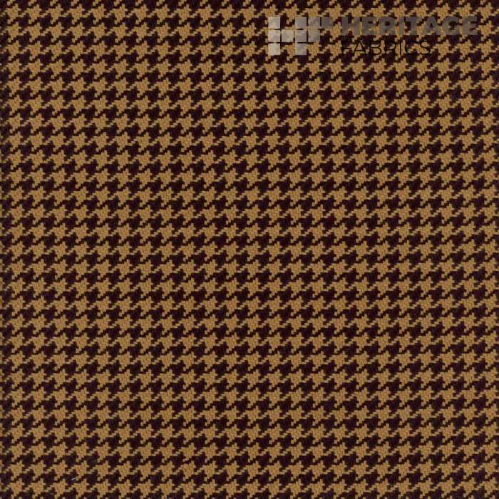 Houndstooth Black by Heritage Fabric - 100% Cotton India 20,000 Horizontal: 0.375" and Vertical: 0.375" 54" - Fabric Carolina -