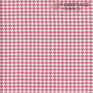 Roth & Tompkins Fabric Houndstooth Blossom
