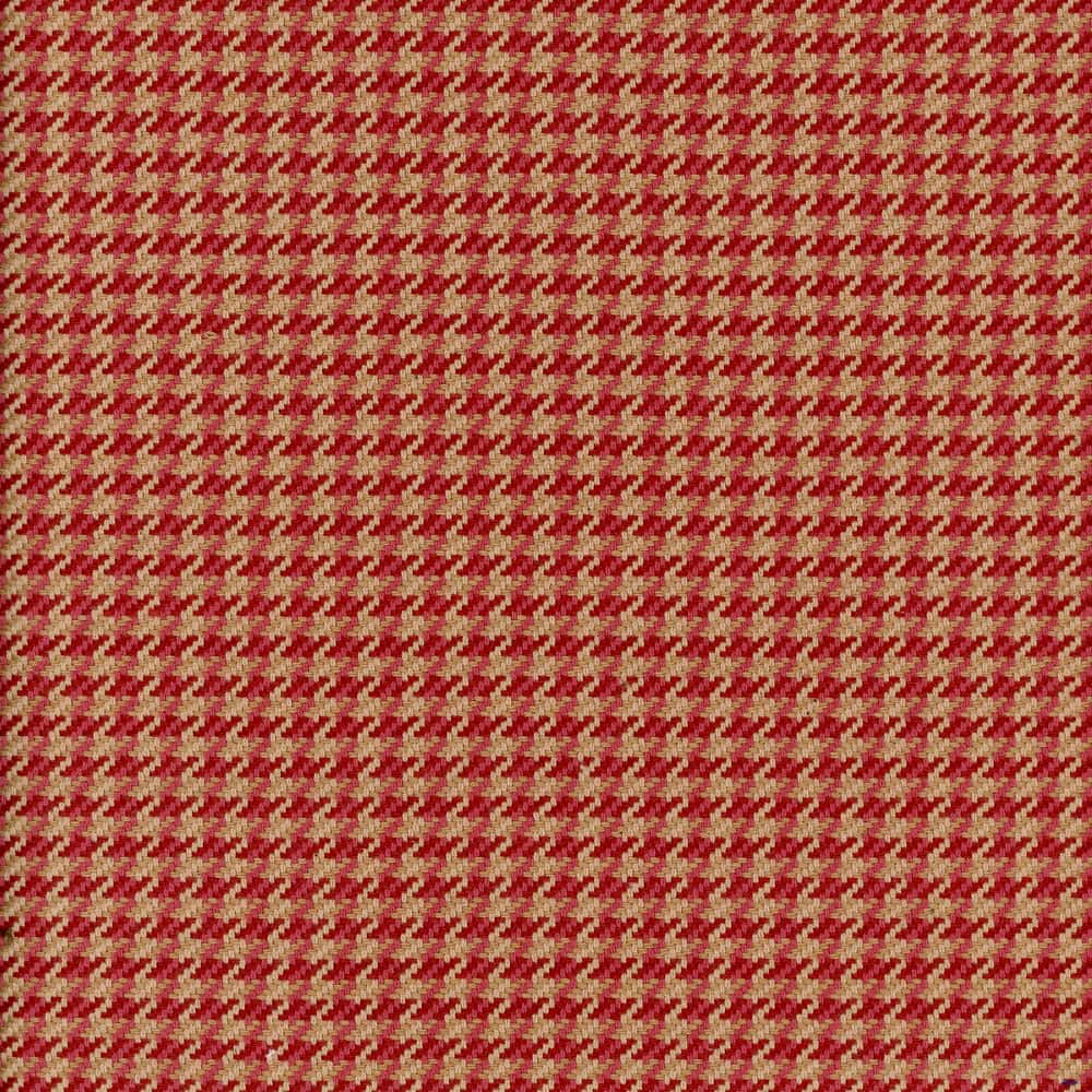 Roth & Tompkins Fabric Houndstooth Brick