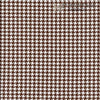 Roth & Tompkins Fabric Houndstooth Chocolate