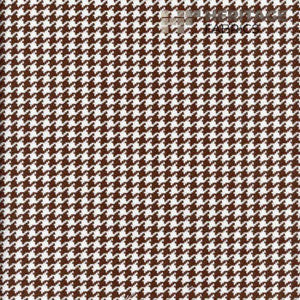 Roth & Tompkins Fabric Houndstooth Chocolate