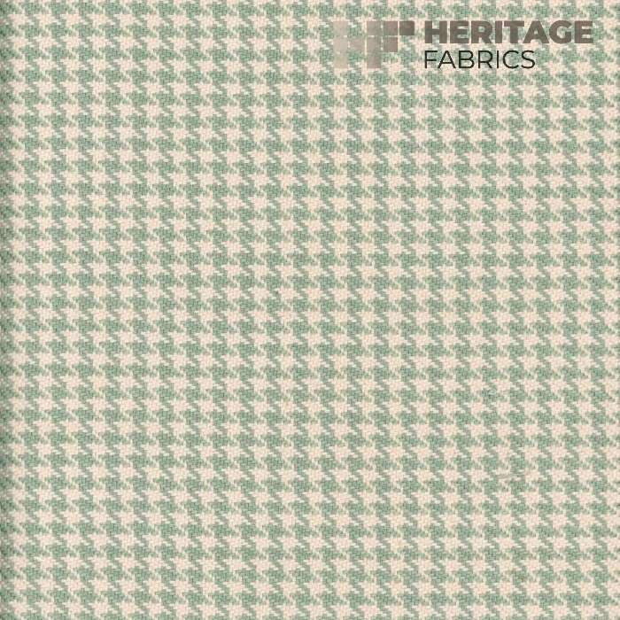 Houndstooth Coriander by Heritage Fabric - 100% Cotton India 20,000 Horizontal: 0.375" and Vertical: 0.375" 54" - Fabric Carolina -