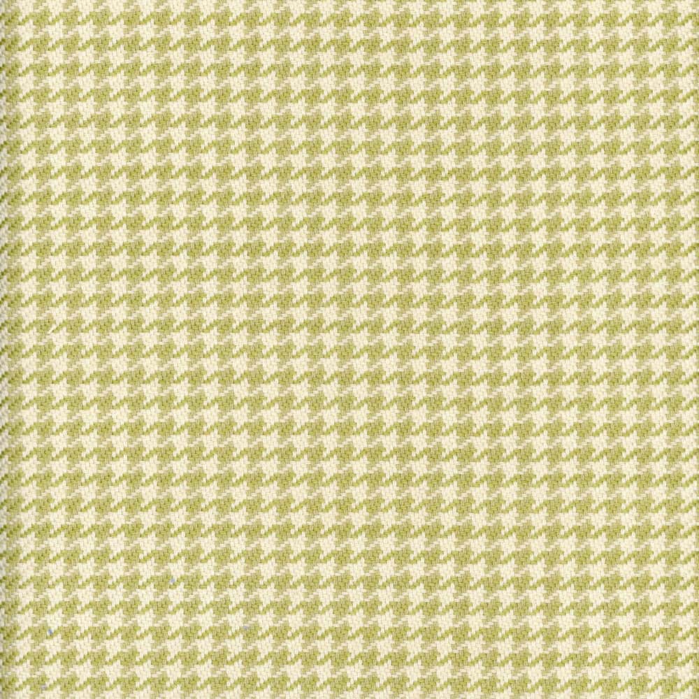 Roth & Tompkins Fabric Houndstooth Honeydew