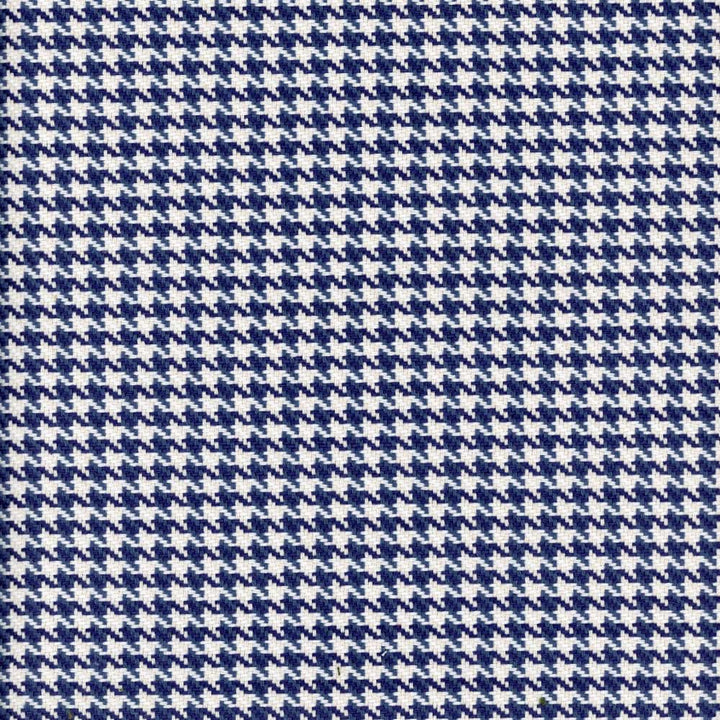 Roth & Tompkins Fabric Houndstooth Navy