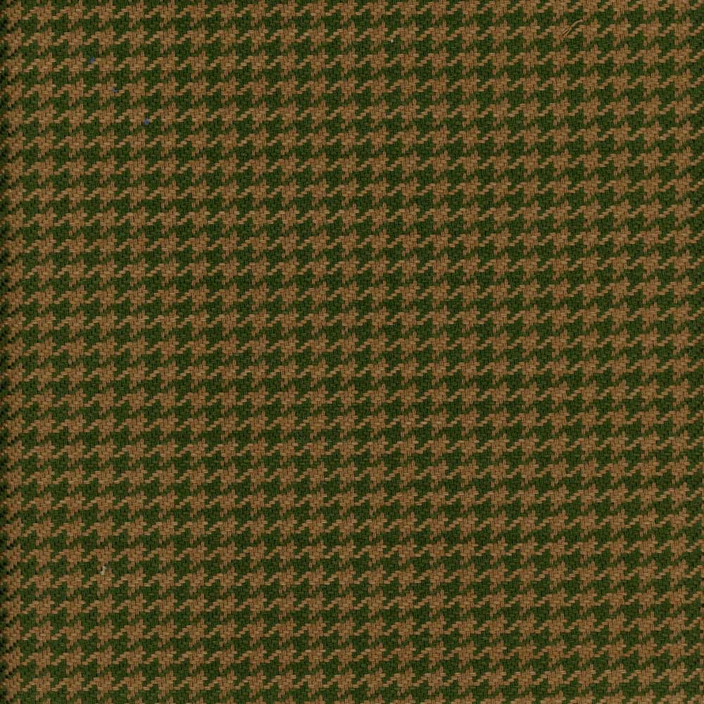Roth & Tompkins Fabric Houndstooth Olive