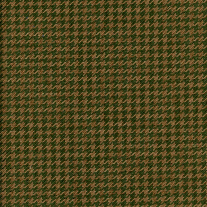 Roth & Tompkins Fabric Houndstooth Olive