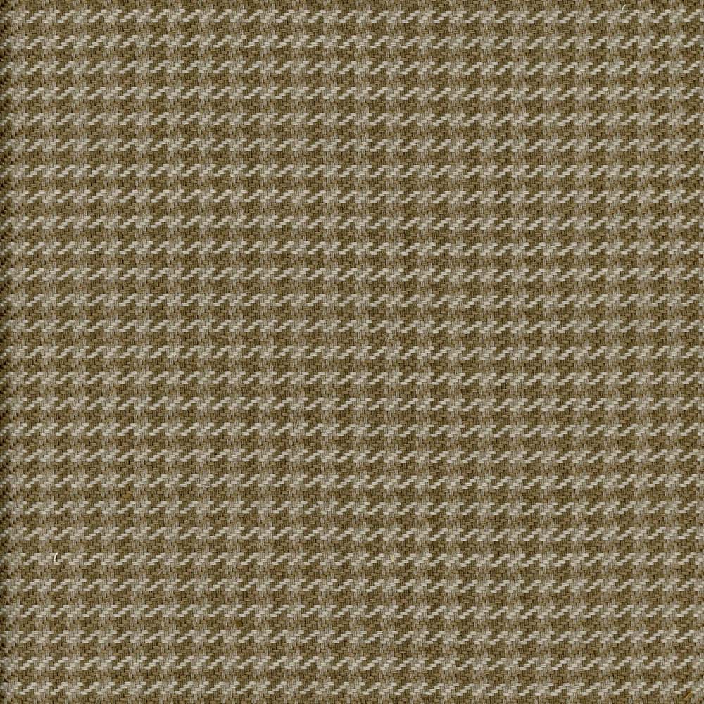 Roth & Tompkins Fabric Houndstooth Stone