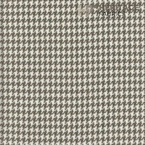 Roth & Tompkins Fabric Houndstooth Truffle
