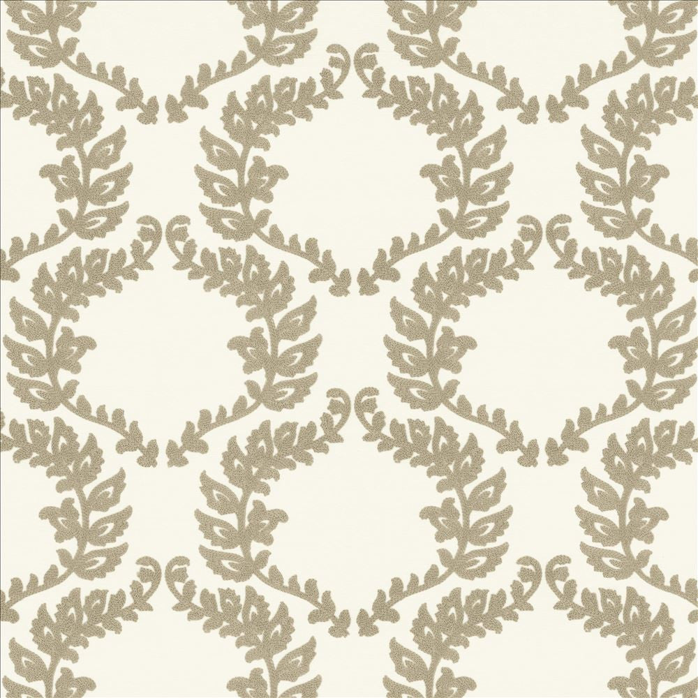 Hummingbird Vine Silver by Kasmir Designer Fabric 5141 53% Cotton
47% Polyester
 INDIA </p><p>Repeat: Horizontal: 10 7/8 inches and Vertical: 9 3/8 inches 56 - Swanky Fabrics -