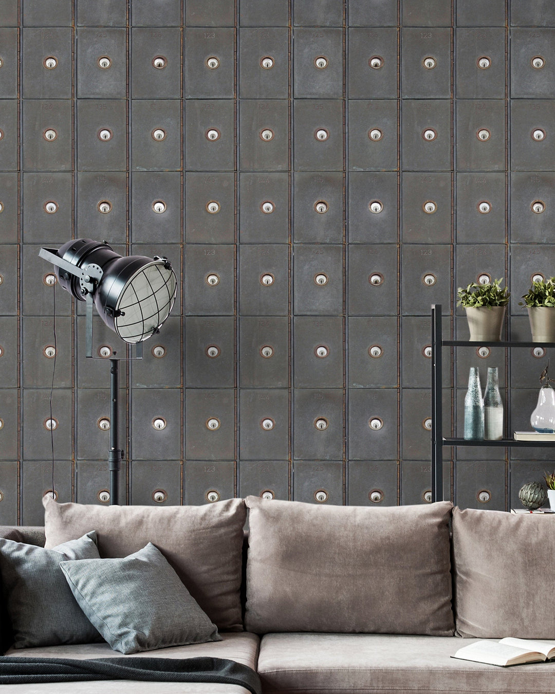 Industrial Cabinets Tapet Premium wallpaper by Mind the Gap (WP20113), view 2