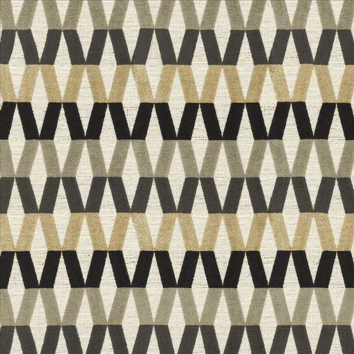 Ideal Diamond Onyx by Kasmir Designer Fabric 1471 62% Polyester
37% Acrylic
1% Linen
 TURKEY 50,000 Martindale Cycles </p><p>Repeat: Horizontal: 2 3/8 inches and Vertical: 7 inches 54 - Swanky Fabrics -