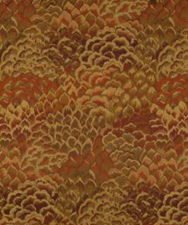 Henley Pheasant M9202 by Barrow Designer Fabric 1413 65% RAYON (S) 35% POLYESTER (F) CHINA 24,000 DOUBLE RUBS </p><p>Repeat: Horizontal: 13-1/2" and Vertical: 27" 54" Minimum - Swanky Fabrics -