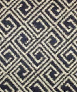 Atticus Indigo M8911 by Barrow Designer Fabric 13CL03 59% RAYON (S)
41% POLYESTER (F) CHINA 12,000 DOUBLE RUBS </p><p>Repeat: Horizontal: 13-1/2" and Vertical: 13-1/2" 54" Minimum - Swanky Fabrics -