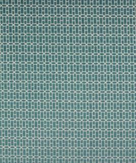 Burbank Turquoise M9712 by Barrow Designer Fabric 1569 100% POLYESTER CHINA 15,000 DOUBLE RUBS </p><p>Repeat: Horizontal: 1.2" and Vertical: 0.65" 54" Minimum - Swanky Fabrics -