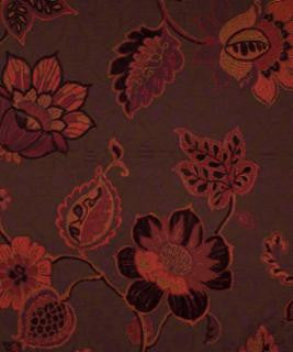 Bewitch Pomegranate M9116 by Barrow Designer Fabric 12CL01 57% RAYON 31% POLYESTER 12% COTTON CHINA 9,000 DOUBLE RUBS </p><p>Repeat: Horizontal: 27" and Vertical: 27" 54" Minimum - Swanky Fabrics -