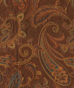 Milla Copper M8194 by Barrow Industries Designer Fabric Traditional/2813 63% POLYESTER
37% RAYON Asia 15,000 DOUBLE RUBS Horizontal: 13-1/2" and Vertical: 26-1/2" 56" - Swanky Fabrics -