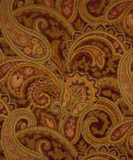 Gagnon Pomegranate M7150 by Barrow Designer Fabric 10CL05 60% RAYON 40% POLYESTER CHINA 12,000 DOUBLE RUBS </p><p>Repeat: Horizontal: 13-1/2" and Vertical: 28" 54" Minimum - Swanky Fabrics -