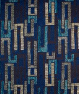 Barkadeer Sapphire M9823 by Barrow Designer Fabric 15CL09 79% POLYESTER (S)
21% POLYESTER (F) CHINA 15,000 DOUBLE RUBS </p><p>Repeat: Horizontal: 13 1/2" and Vertical: 13 3/8" 54" Minimum - Swanky Fabrics -