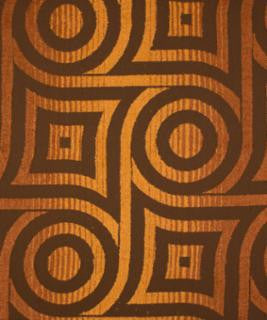 Carousel Papaya M8741 by Barrow Designer Fabric 10CL02 100% POLYESTER CHINA 30,000 DOUBLE RUBS </p><p>Repeat: Horizontal: 13-1/2" and Vertical: 13-1/2" 54" Minimum - Swanky Fabrics -