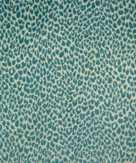 Los Gatos Teal M9818 by Barrow Designer Fabric 1569 100% POLYESTER CHINA 36,000 DOUBLE RUBS </p><p>Repeat: Horizontal: 13 1/2" and Vertical: 27" 54" Minimum - Swanky Fabrics -