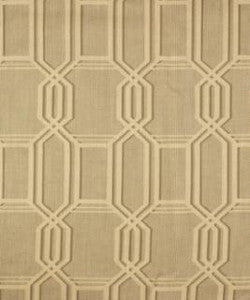Barrow Fabric Trellis Flax M9379