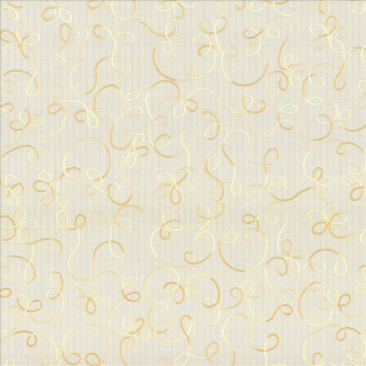 Improvise Alabaster by Kasmir Designer Fabric 5077 100% Polyester Embroidery 100% Polyester CHINA Horizontal: 17 inches and Vertical: 28 inches 106 - 108 - Swanky Fabrics -