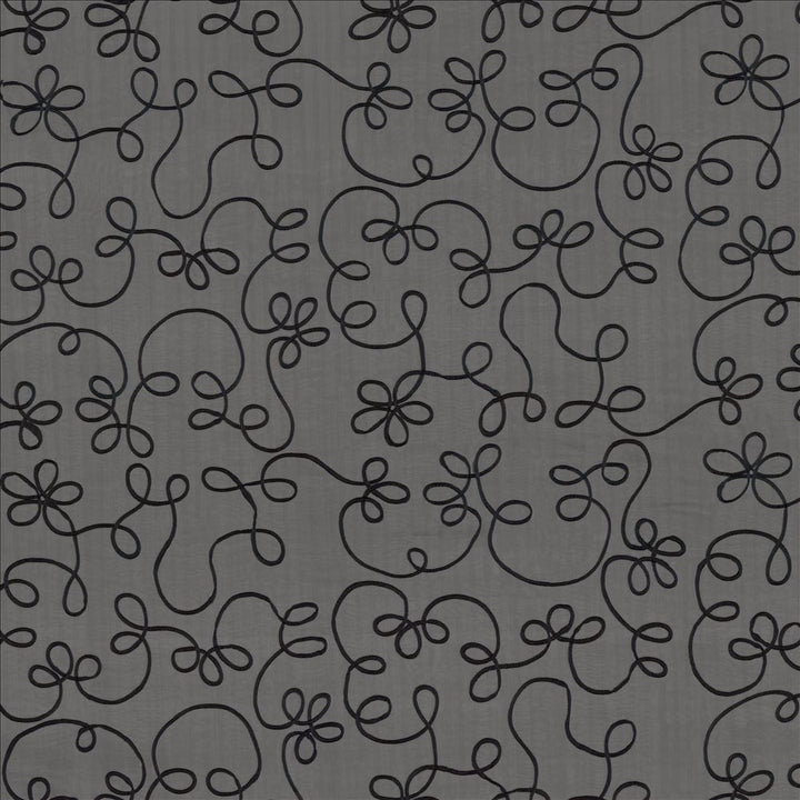 Improvise Ebony  by Kasmir Designer Fabric 5077 100% Polyester
Embroidery
100% Polyester
 CHINA  Horizontal: 17 inches and Vertical: 28 inches 102  - Swanky Fabrics -