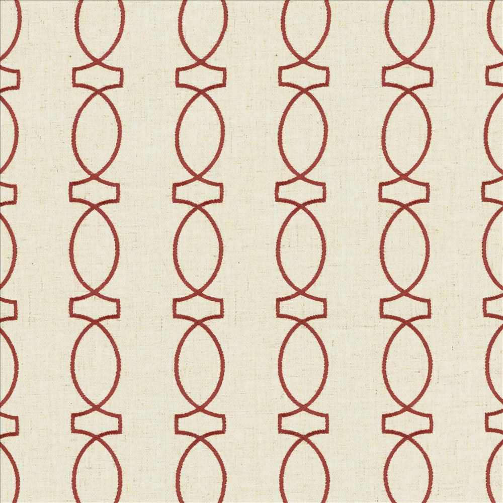 In Order Coral  by Kasmir Designer Fabric 5146 85% Polyester
11% Rayon
4% Linen
 CHINA 80,000 Wyzenbeek Double Rubs Horizontal: 3 4/8 inches and Vertical: 4 inches 53  - Swanky Fabrics -