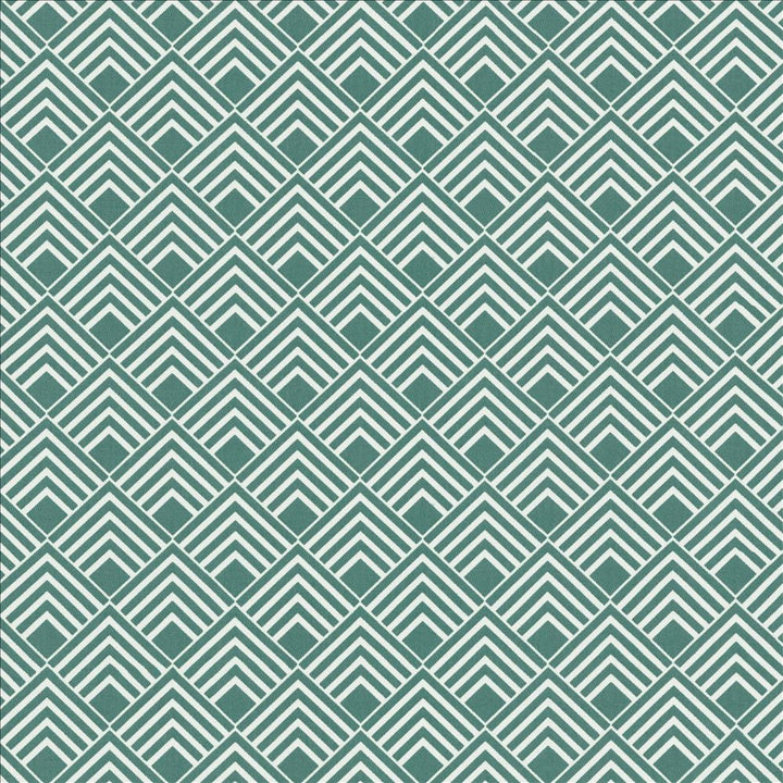 Indicate Turquoise by Kasmir Designer Fabric 1455 100% Cotton
 TURKEY 10,000 Martindale Cycles </p><p>Repeat: Horizontal: 2 5/8 inches and Vertical: 2 5/8 inches 63 - Swanky Fabrics -