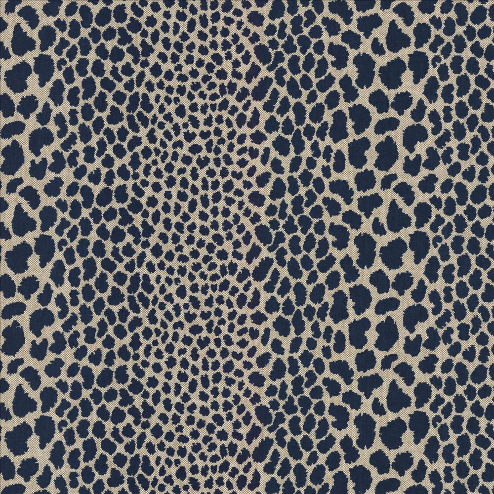 Instincts Indigo by Kasmir Designer Fabric 5115 89% Cotton
11% Rayon
 USA </p><p>Repeat: Horizontal: 13 4/8 inches and Vertical: 6 3/8 inches 54 - Swanky Fabrics -