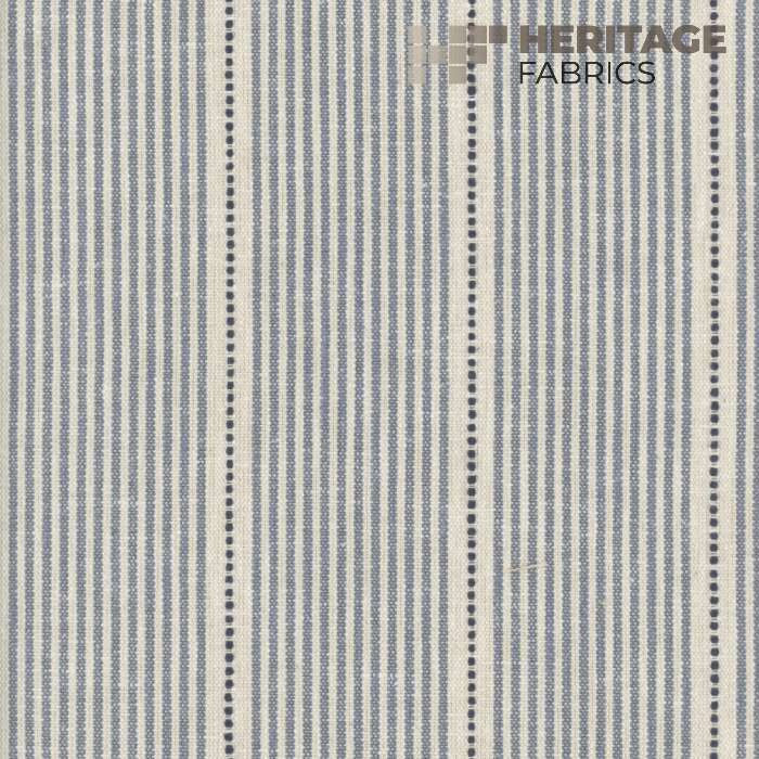 Interchange Denim by Heritage Designer Fabric - 52% Cotton 48% Polyester India 45,000 Horizontal: 2.75" and Vertical: N/A 54" - Swanky Fabrics -