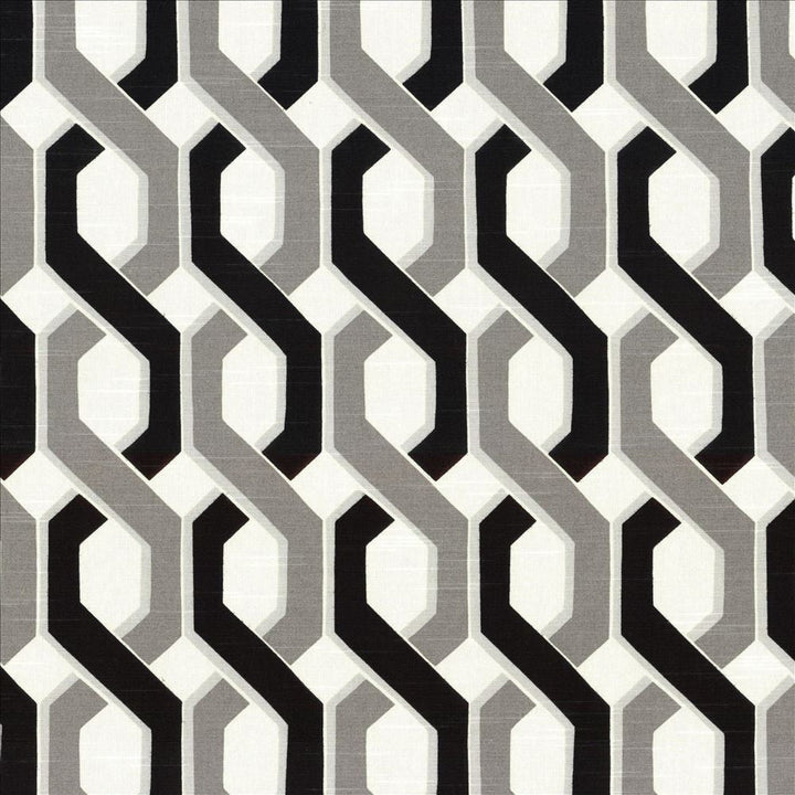 Interwoven Coal  by Kasmir Designer Fabric 5085 100% Cotton
 UAE 30,000 Wyzenbeek Double Rubs Horizontal: 3 4/8 inches and Vertical: 9 inches 54  - Swanky Fabrics -